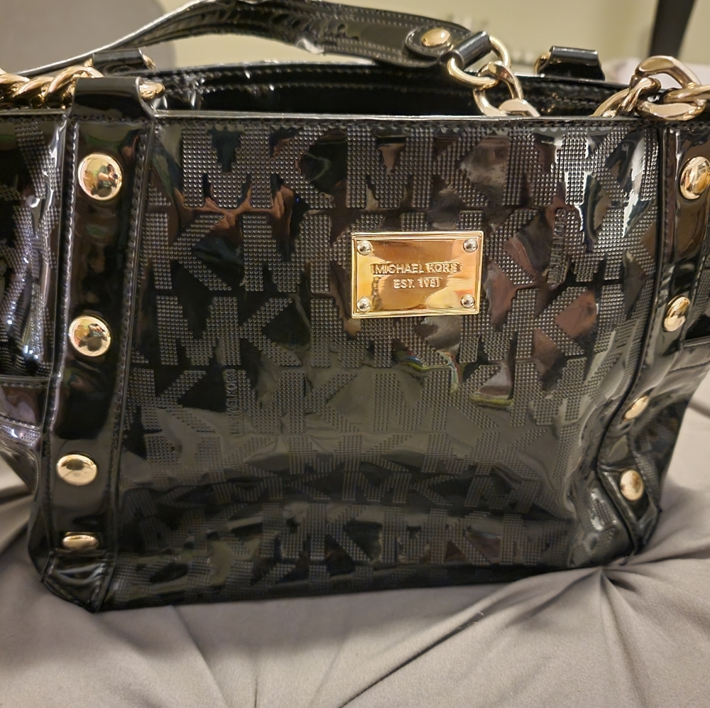 Michael Kors Patent Leather Purse